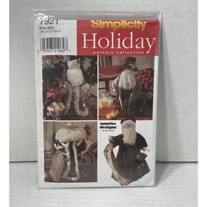 Simplicity Holiday 7921 Santa Claus 26" Christmas Doll Uncut Pattern